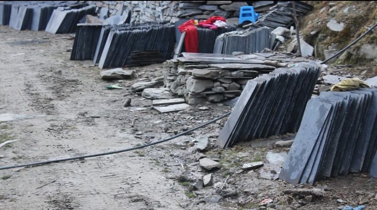 म्याग्दीमा ढुंगा खानी र जडिबुटी जंगलमै अलपत्र